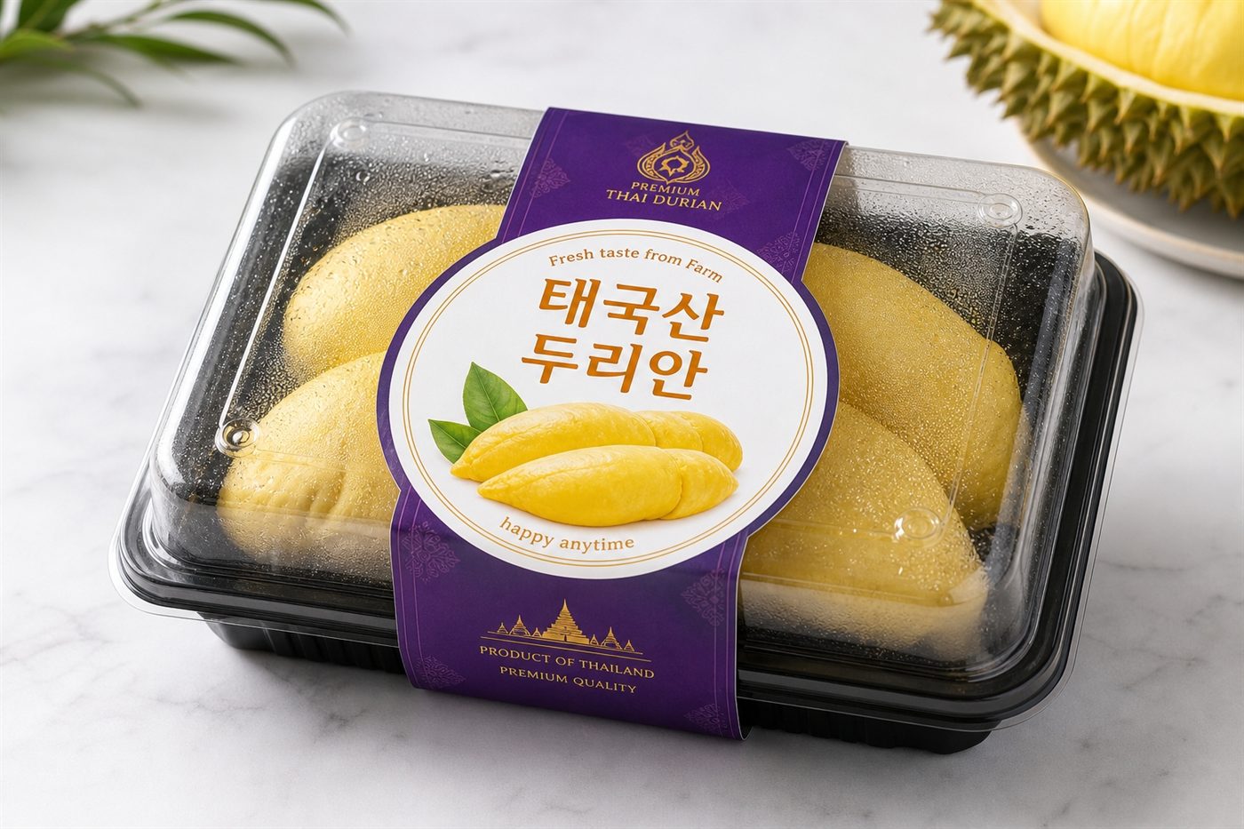 태국산 컷 두리안 패키지